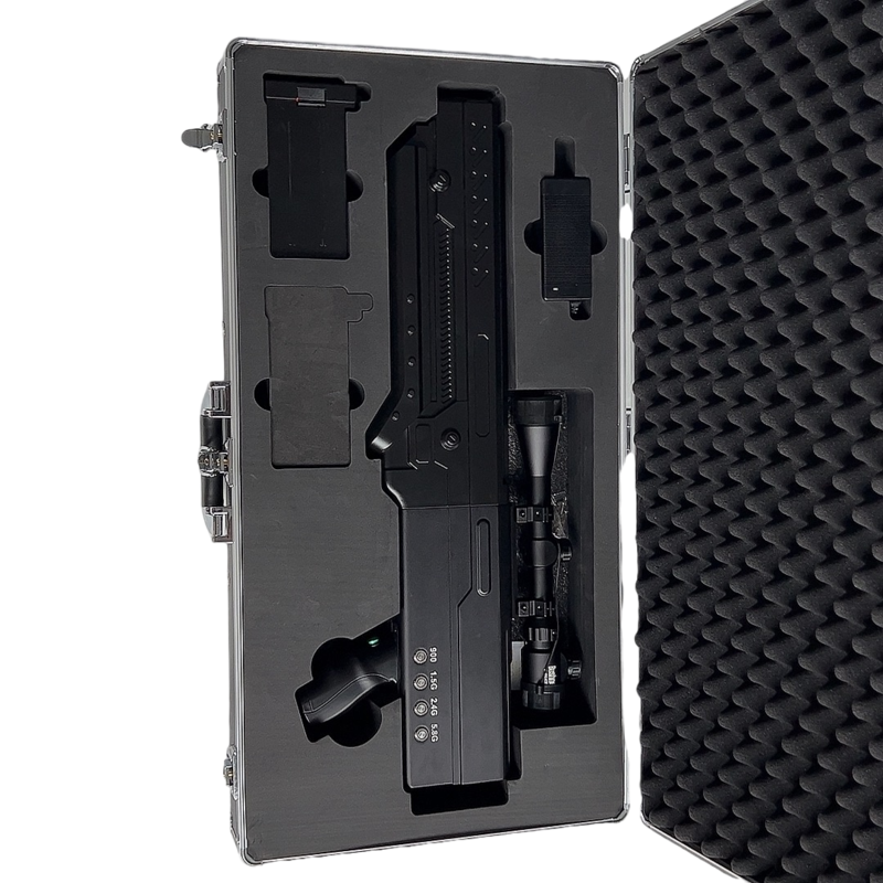  中牟手持便携式枪型低空防御反制四通道B型